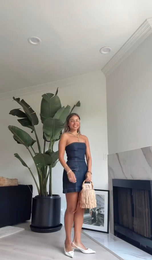 Mini Dress Denim